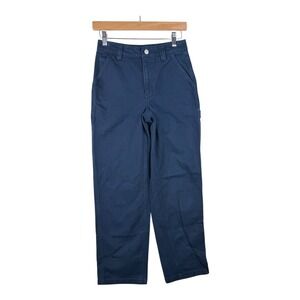 Aritzia Tna Greenwich Pant High-waisted carpenter pants‎ in Admiral Blue Size 0
